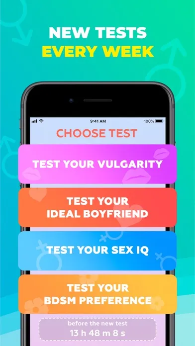Скриншоты Vulgarity Test & 10 Sex Tests