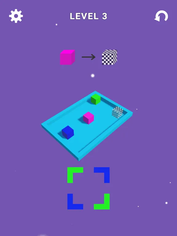Hyper Cube Puzzle Game iPad Screenshots
