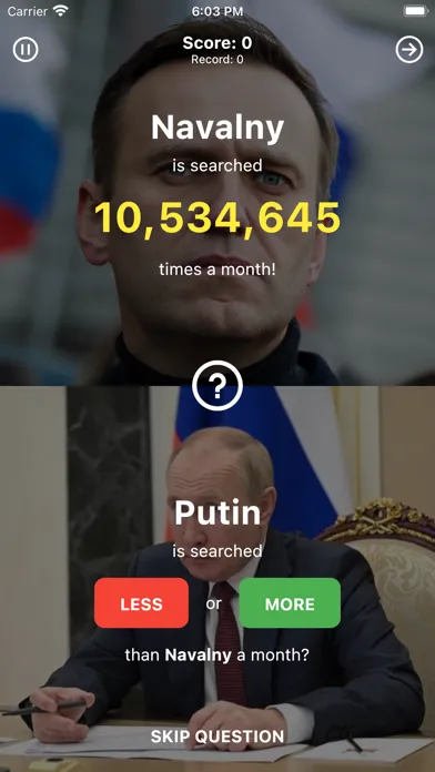 What Search More or Less?应用截图