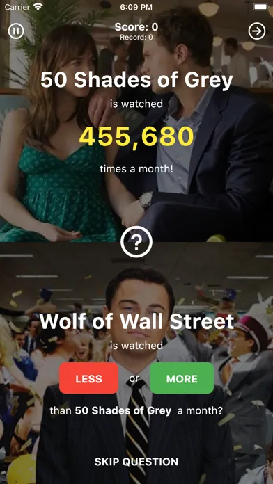 What Search More or Less?应用截图
