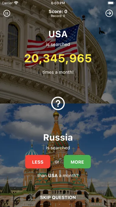 What Search More or Less?应用截图