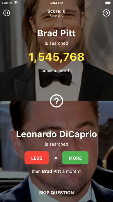 What Search More or Less?应用截图