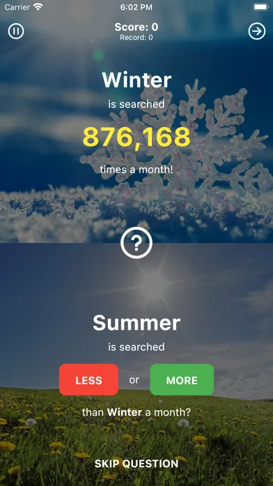 What Search More or Less?应用截图