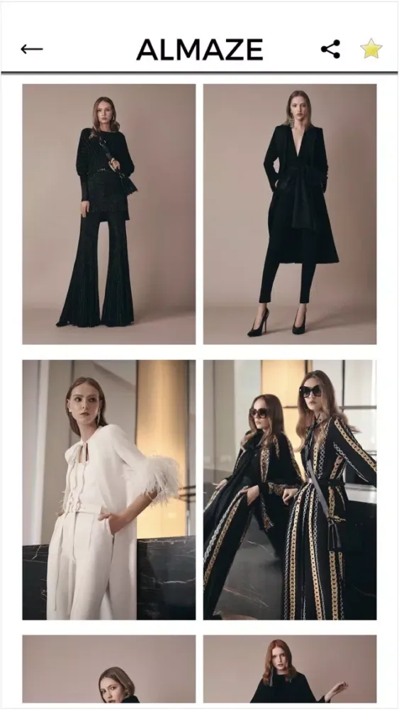 Скриншоты Almaze Modest Fashion Magazine