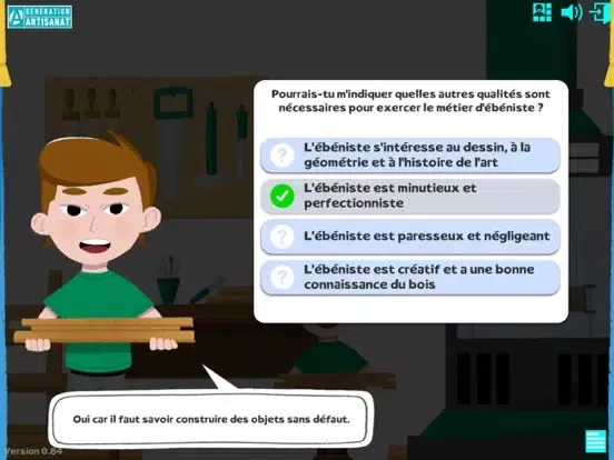 Capturas de pantalla de La Roue des Métiers iPad 