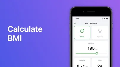 BMI Calculator: Weight loss. سکرین شاٹس