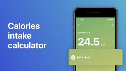 BMI Calculator: Weight loss. سکرین شاٹس