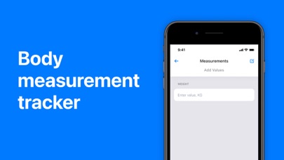 Body Measurement Tracker Ekran Görüntüleri