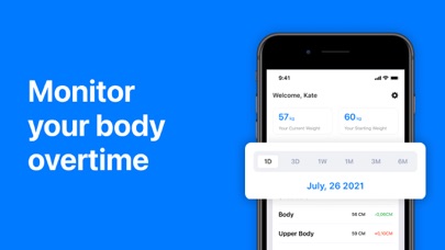 Body Measurement Tracker Ekran Görüntüleri
