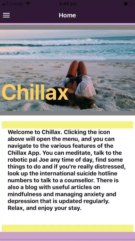 Tangkapan layar Chillax: Relax and Unwind