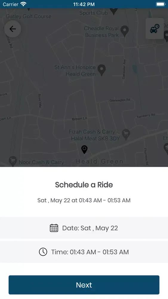Ảnh chụp màn hình của TAWSIL CUSTOMER