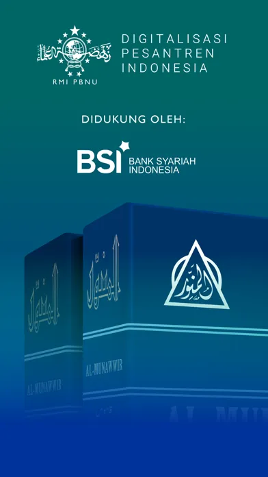 Zrzuty ekranu RMI PBNU BSI Kamus Al-Munawwir