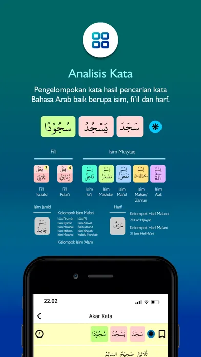 Zrzuty ekranu RMI PBNU BSI Kamus Al-Munawwir