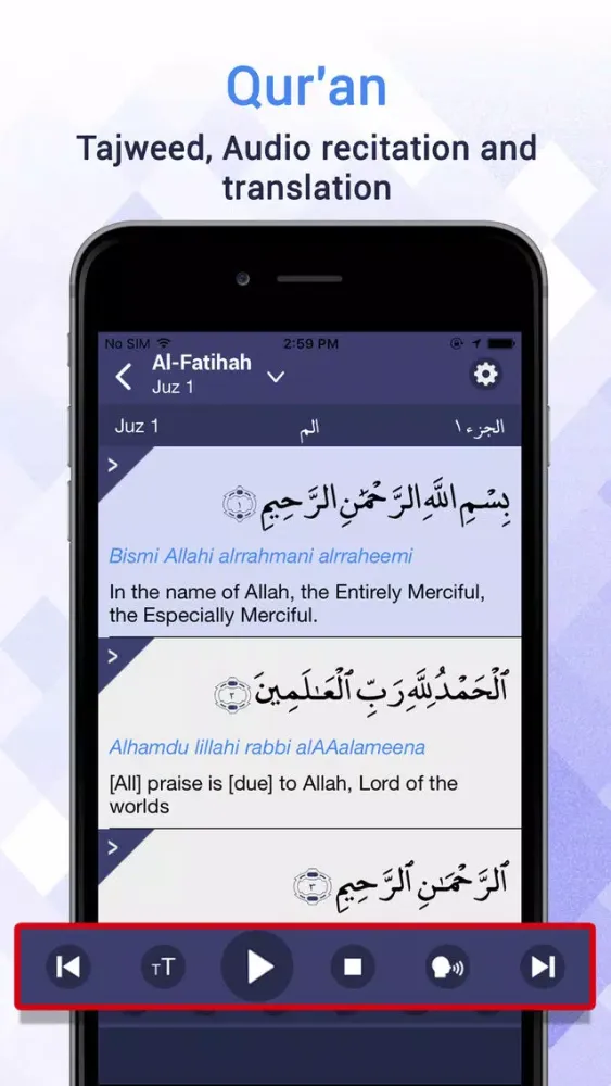 Ảnh chụp màn hình của Al Muslim - Islamic Companion