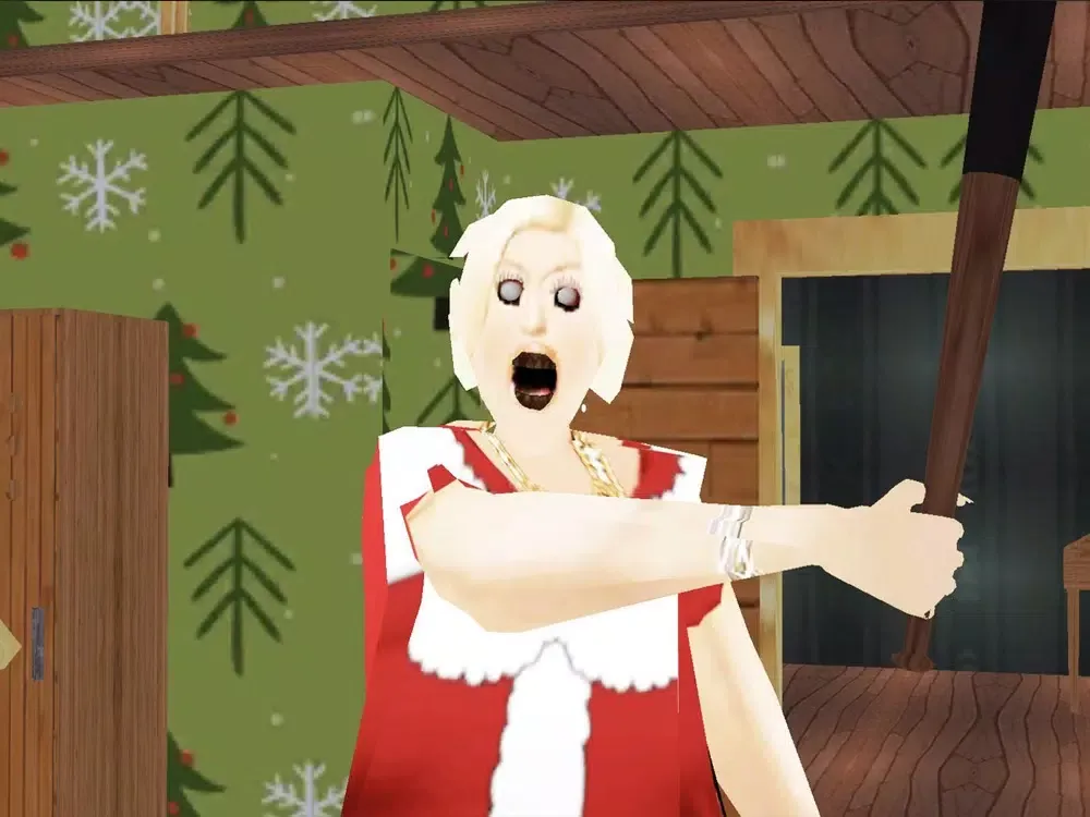 Granny Santa Claus Mod iPad 应用截图