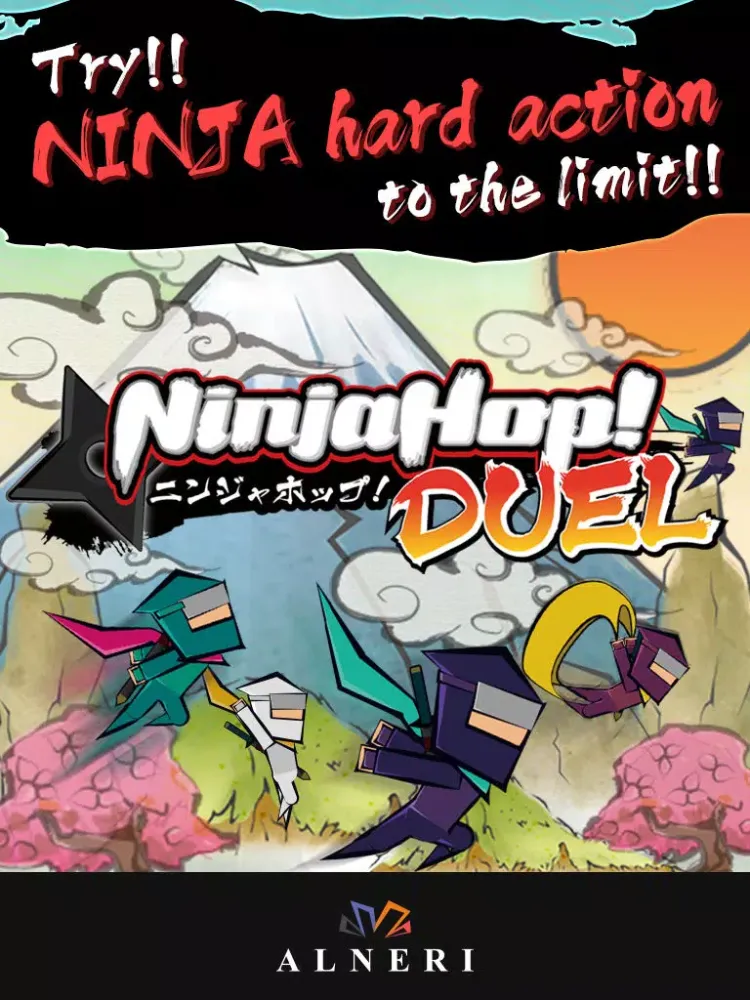 NinjaHop! Extreme hard action! iPad  スクリーンショット