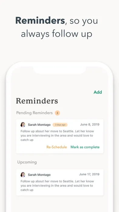 Ảnh chụp màn hình của Mogul - Thoughtful Networking