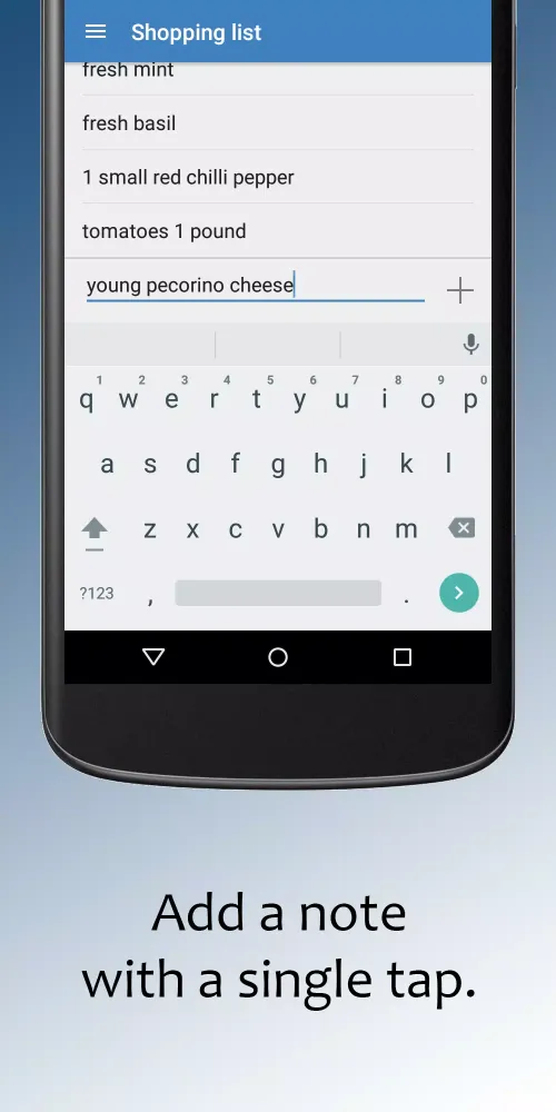 Sync Notes - Shopping list स्क्रीनशॉट