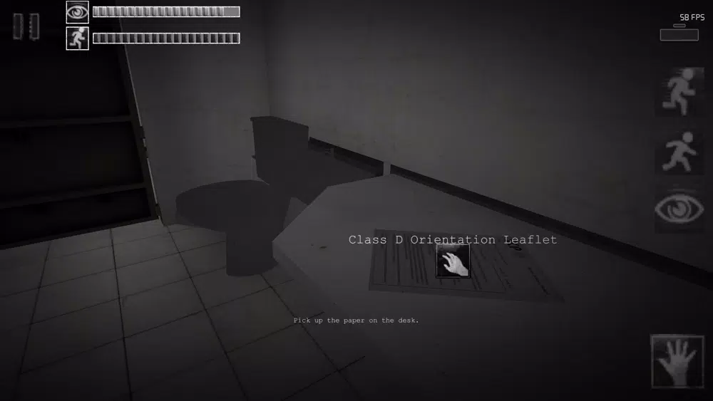 Capturas de tela do SCP - Containment Breach