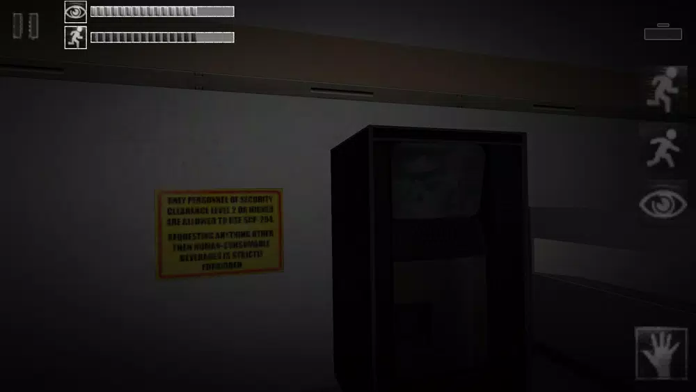 Capturas de tela do SCP - Containment Breach