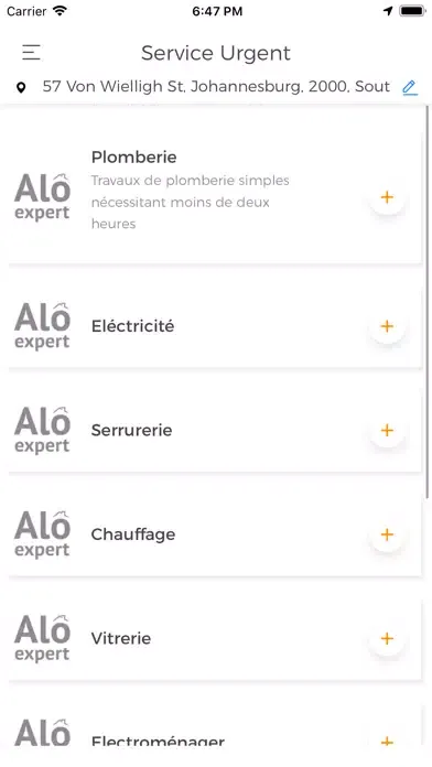 Capturas de pantalla de Alo Expert