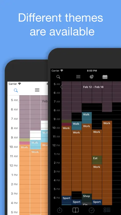 Tangkapan skrin aTimeLogger Time Tracker