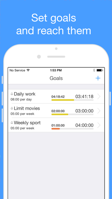 Tangkapan layar aTimeLogger Time Tracker