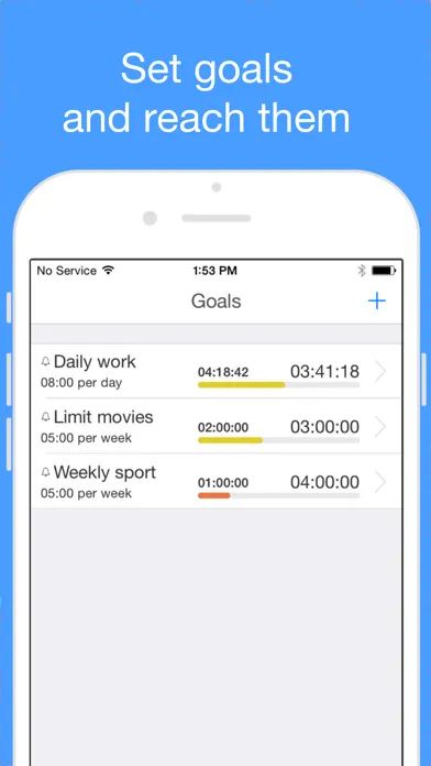 Tangkapan skrin aTimeLogger Time Tracker