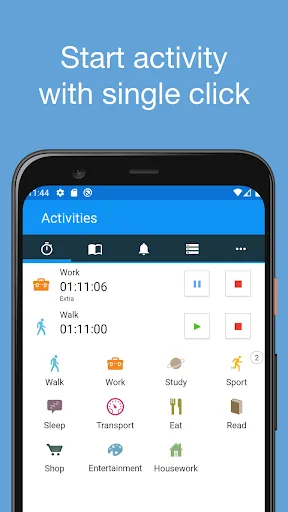 aTimeLogger - Time Tracker سکرین شاٹس
