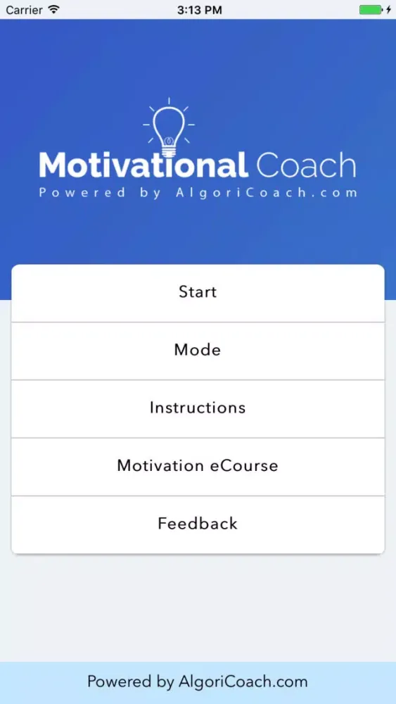 Скриншоты Motivation Coach
