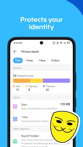 Tangkapan layar Aloha Browser + Private VPN