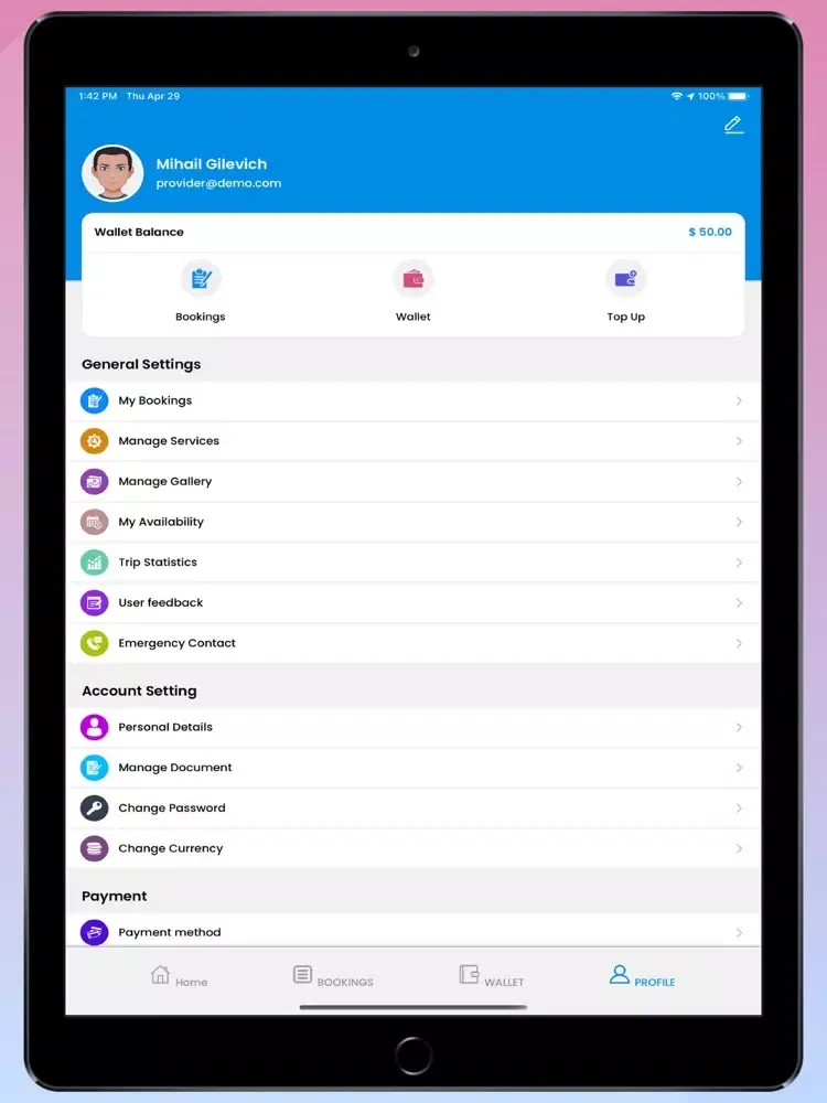 Capturas de tela do Aloha Genie Pro App iPad 