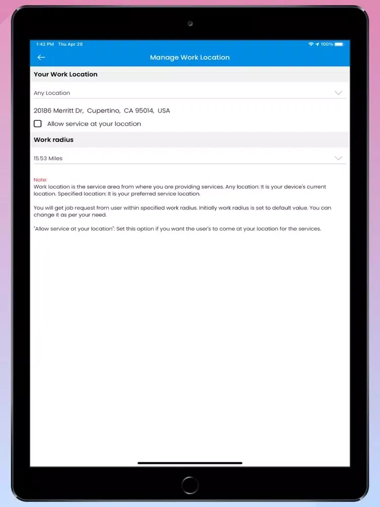 Capturas de tela do Aloha Genie Pro App iPad 