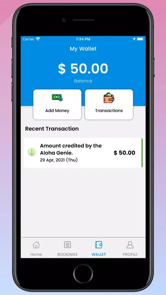 Capturas de tela do Aloha Genie Pro App