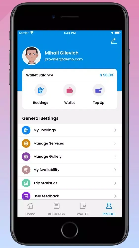 Capturas de tela do Aloha Genie Pro App