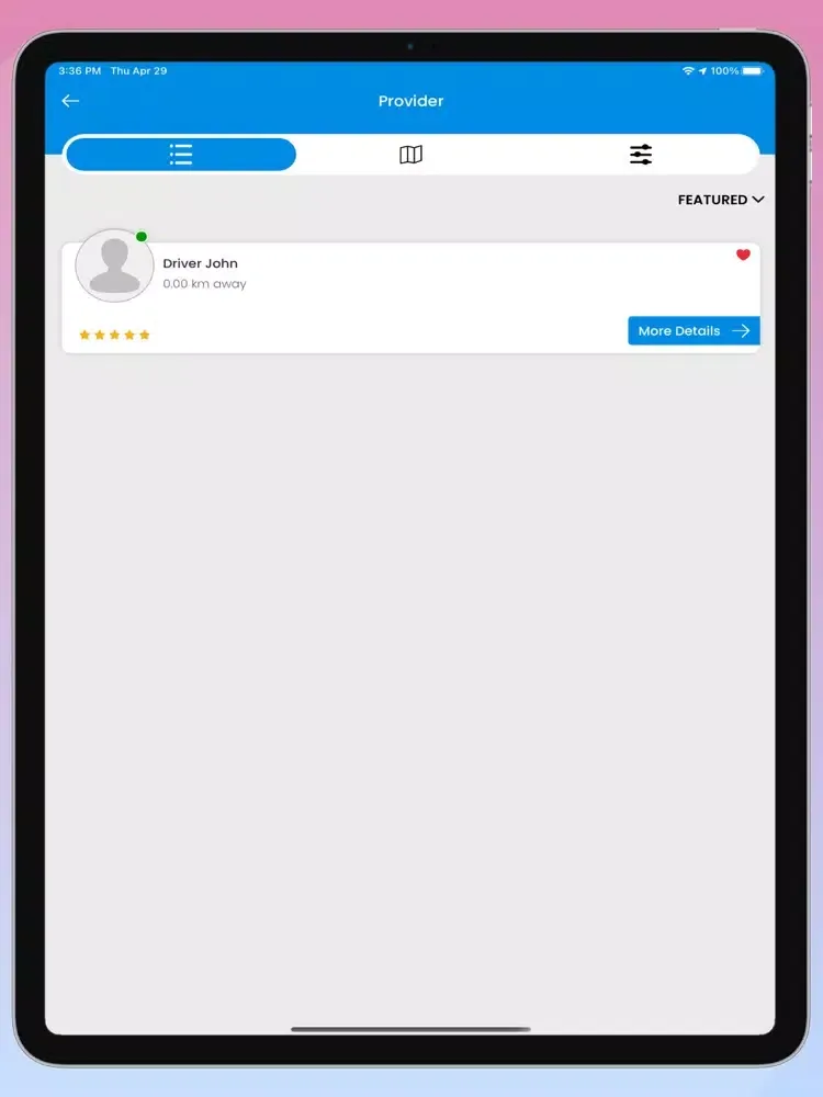 Tangkapan skrin Aloha Genie iPad 