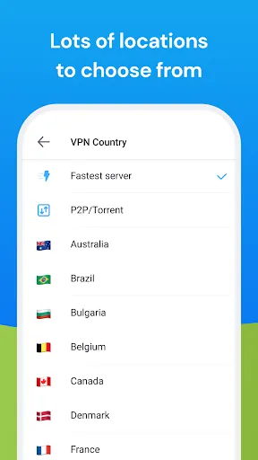 Zrzuty ekranu Aloha VPN - unblock sites