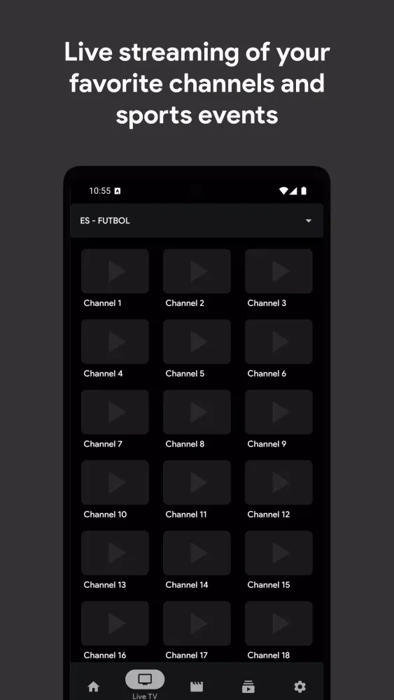 IPTV Pro Stream Player Screenshots