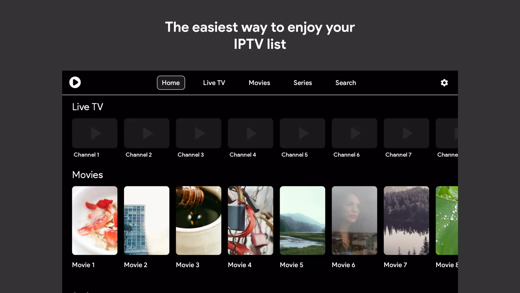 IPTV Pro Stream Player Screenshots