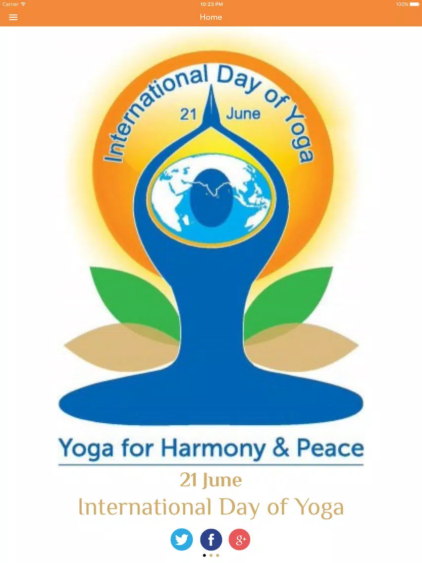 Yoga Day. iPad 应用截图