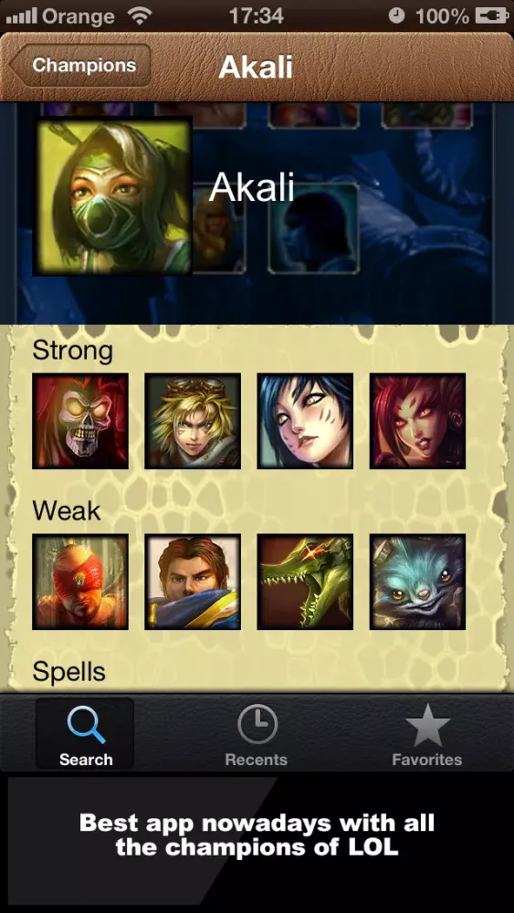 LOLGuide - League of Champions Ekran Görüntüleri