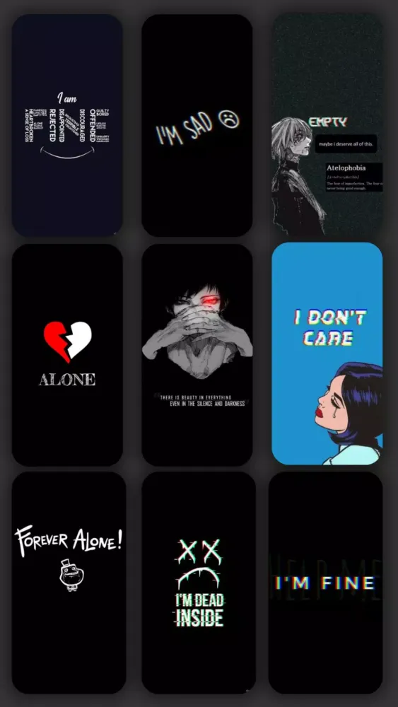 Sad Wallpaper Screenshots