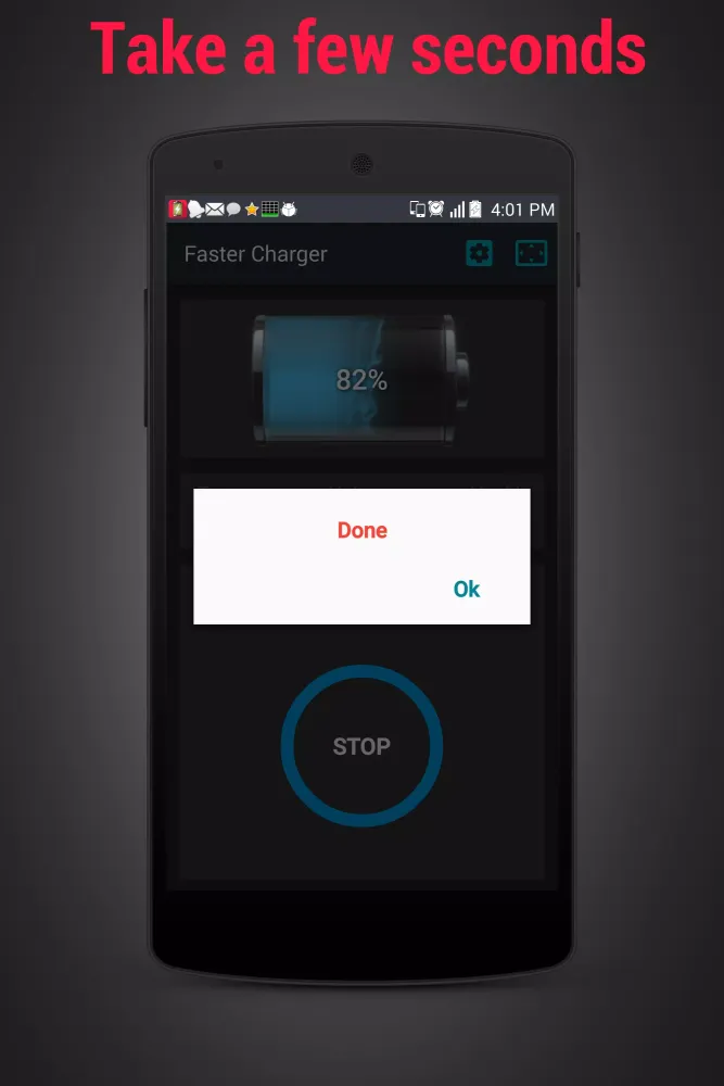 Capturas de pantalla de Faster Charger