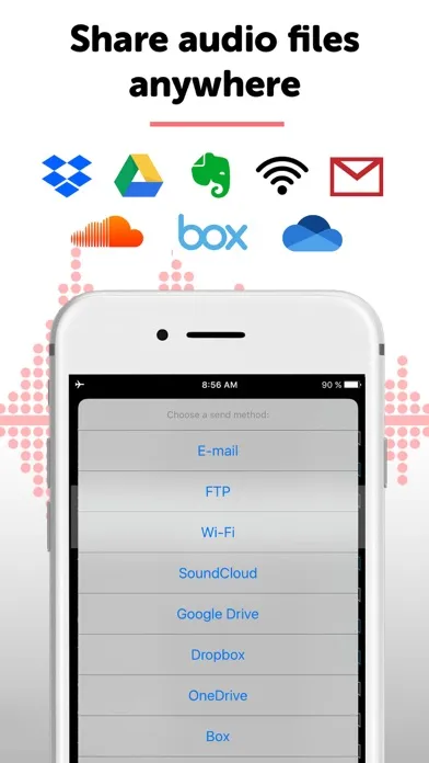 Alon Dictaphone-Voice Recorder স্ক্রিনশট