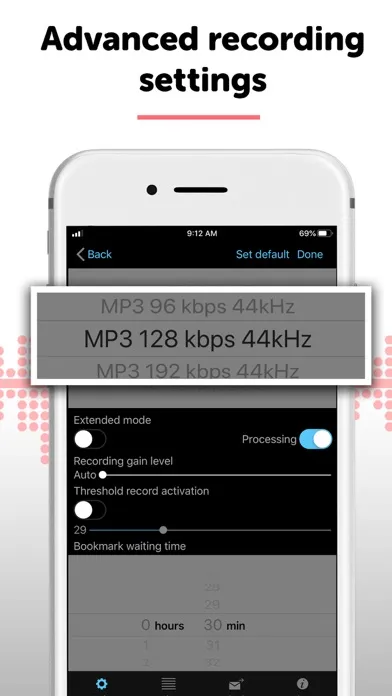 Alon Dictaphone-Voice Recorder স্ক্রিনশট