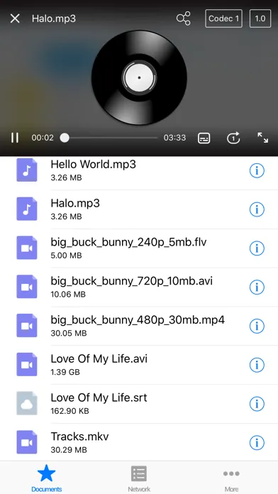 Скриншоты APlayer - Alook Player