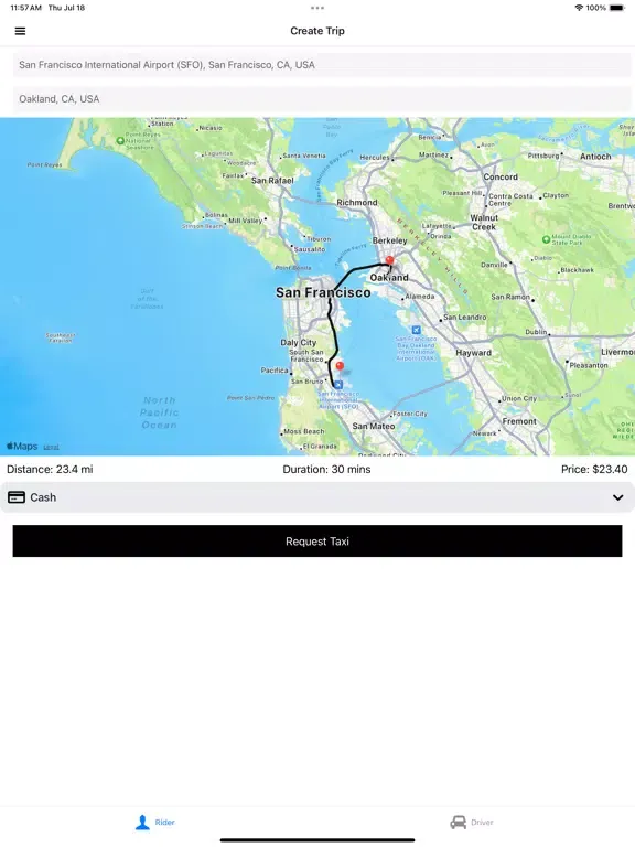 Uzber iPad  Screenshots