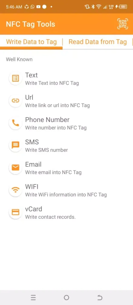 NFC Tag Tools Screenshots
