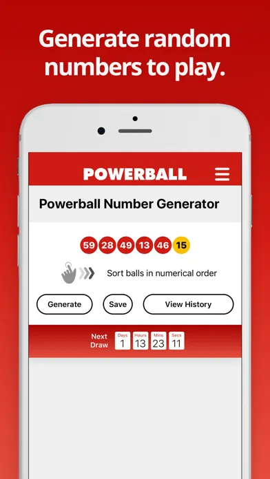 Screenshot di Powerball Lottery