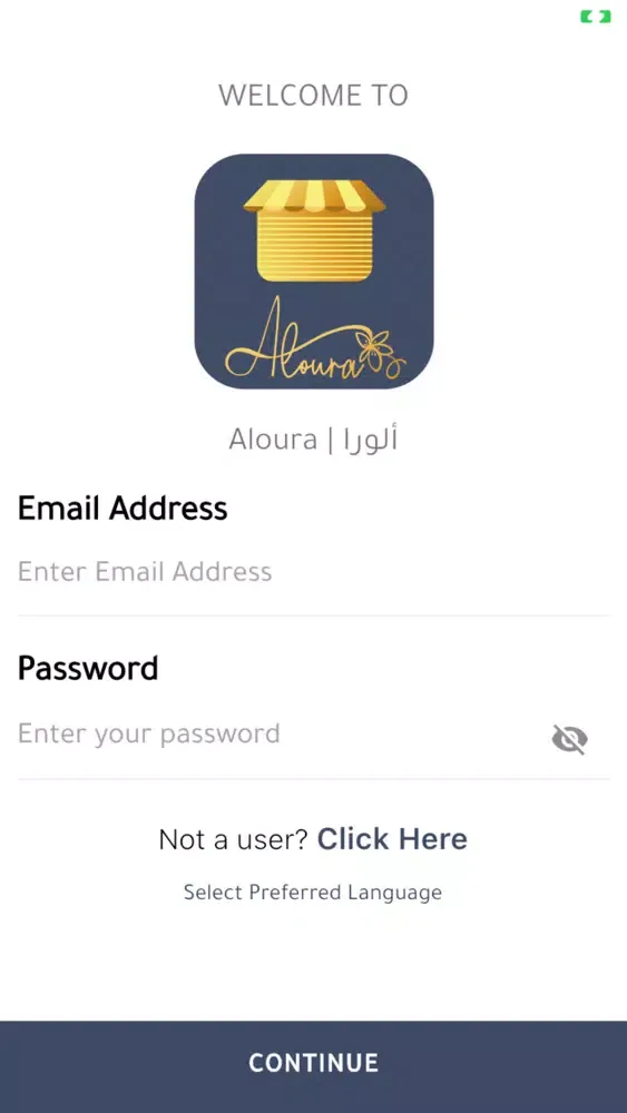 Screenshot di Aloura | التاجر